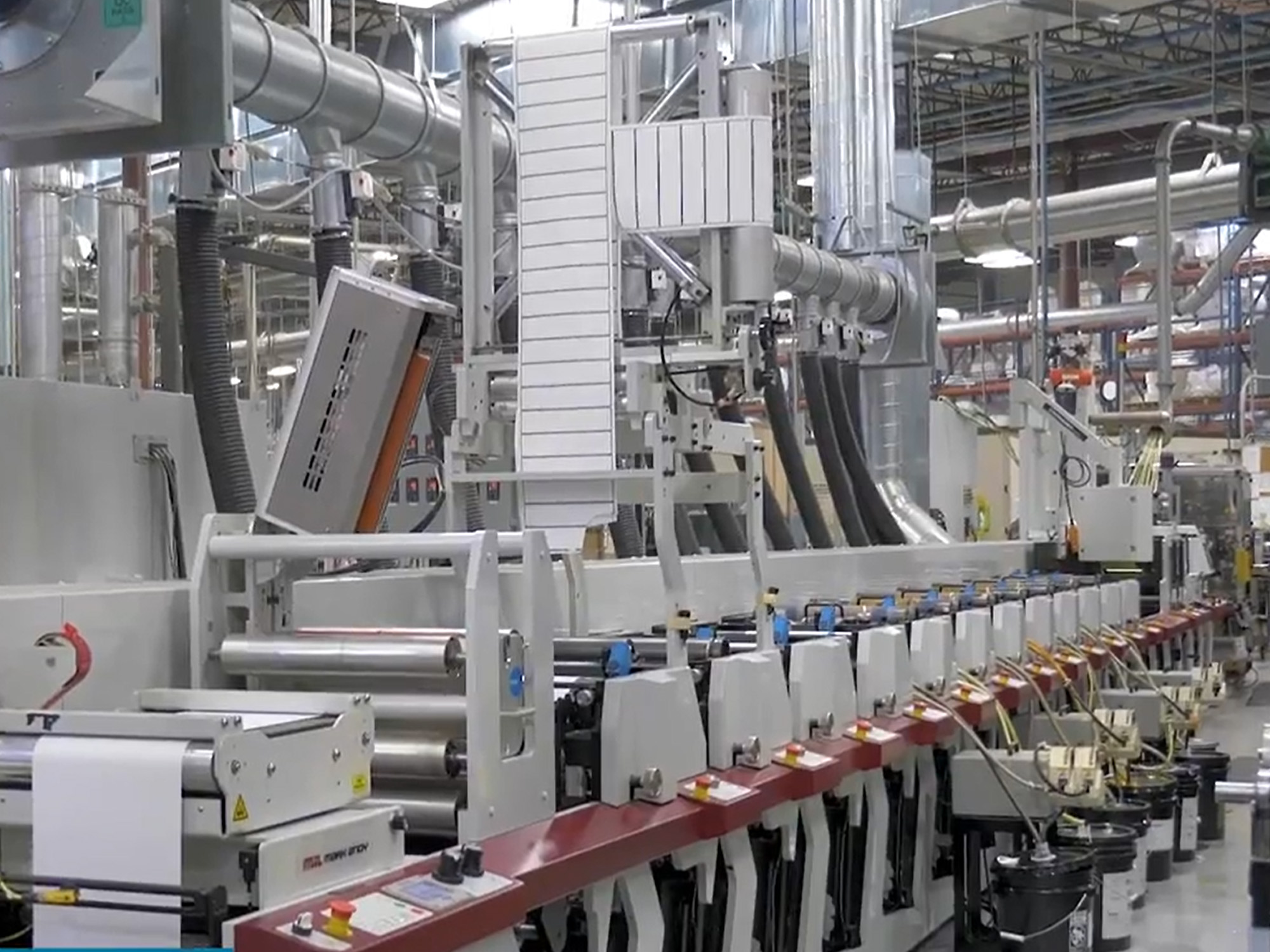 Barcode Labels and Tags Manufacturing - Video